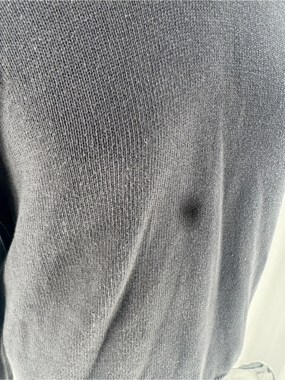 J. Crew Men's Charcoal Shaw Collar  Toggle Button 100% Cotton Sweater 0084